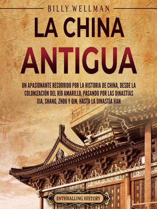Title details for La China antigua by Billy Wellman - Wait list